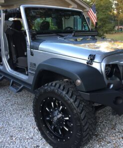 Rugged Ridge | Quick Release Mirror Kit, Rectangular, Black | 11025.12 | Fits 1997-2018 Jeep Wrangler TJ/JK 16 81bWnQHKQzL