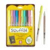 SAKURA 3D Soufflé Pen - 3-D Pen for Lettering, Drawing, Line Borders, Ornaments, & More - Opaque White and Pastel Ink Colors - 10 Pack Souffle 10 Count (Pack of 1) 19 81bZ nogkL