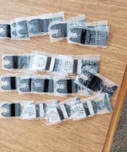 Vtopmart 20 Metal Wood Oscillating Multitool Quick Release Saw Blades Compatible with Fein Multimaster Porter Cable Black & Decker Bosch Craftsman Ridgid Ryobi Makita Milwaukee Rockwell Standard-20pcs 47 81bZPlhcxvL 2