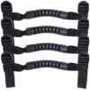 4 x Roll Bar Grab Handles Grip Handle for Jeep Wrangler YJ TJ JK JKU JL JLU Sports Sahara Freedom Rubicon X & Unlimited 1955-2024 (Black) Black 5 81bZxXldZsL