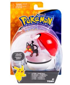 TOMY Pokémon Clip n Carry Pok Ball, Litten and Poké Ball 3 81ba9xtyPBL