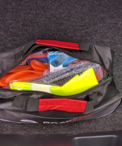 Always Prepared Premium (125 Piece) Roadside Emergency Car Kit – with Jumper Cables – All-in-One Auto Safety and First Aid Kit – Travel Safety for Women, Men, and College Kids – Roadtrip Essentials Premium Roadside Kit 42 81baXfrEGL