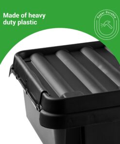 SockitBox – The Original Weatherproof Connection Box – Indoor & Outdoor Electrical Power Cord Enclosure for Timers, Extension Cables, Reels, Transformers, Power Strips, Lights & Tools – Large – Black 24 81bavFT0NJL