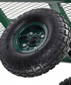 Sandusky Lee CW3418 Muscle Carts Steel Utility Garden Wagon, 400 lb. Load Capacity, 21-3/4" Height x 34" Length x 18" Width 36 81bbyukY3qL