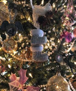 Kurt Adler 6' Plastic Ice Wire Clear Garland (Clear, 1 Pack) 36 81bbzpSAnIL