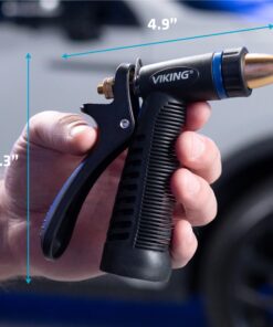 VIKING High Pressure Adjustable Hose Nozzle with Brass Tip for Garden Watering and Car Washing Brass Tip Hand Control 20 81bcBBXGqJL