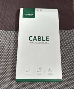 UGREEN USB C Charger Cable, 60W 2-Pack USB C Cable Nylon Braided for iPhone 15, Samsung Galaxy S23, Google Pixel 7, MacBook Air/Pro, Dell XPS, iPad Pro/Mini/Air, Switch, Steam Deck 3.3FT 32 81bd9dvdjwL