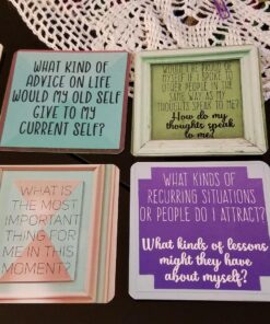 Sunny Present Empowering Questions Cards - 52 Cards for Mindfulness & Meditation, Writing, or Any Other Process You Choose - The Original Deck 25 81beWmj0KcL