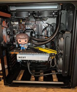 CORSAIR Hydro Series H105 AIO Liquid CPU Cooler, 240mm Thick Radiator, Dual 120mm PWM Fans 32 81bf72wzFfL