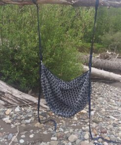 Foxelli Hammock Straps XL – Camping Hammock Tree Straps Set (2 Straps & Carrying Bag), 20 ft Long Combined, 40+2 Loops, 2000 LBS No-Stretch Heavy Duty Hammock Suspension System Kit 33 81bfMm7mvIL