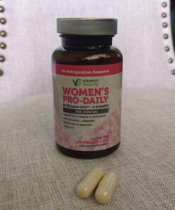 Vitamin Bounty Women's Pro Daily - Vaginal Probiotic & Prebiotic & pH Balance, Probiotics for Women Vaginigal Health, 10 Billion CFUs Per Serving with Cranberry, Gluten-Free - 60 Capsules 60 Count (Pack of 1) 37 81bfpi8WwDL