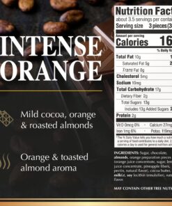 Lindt EXCELLENCE Intense Orange Dark Chocolate Bar, Valentine's Day Chocolate Candy, 3.5 oz. (12 Pack) 13 81bgEm XniL