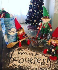 Elf Plush Christmas Stuffed Dolls, Set of 2 - 12" Boy and Girl Elves Holiday Cute Plush Shelf Toys - Fun Kids Buddy Figurine Decorations, Christmas Winter Holiday Party Festive Decor and Gift Exchange 35 81bhuTXbXUL