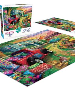 Buffalo Games - Quilt Farm - 1000 Piece Jigsaw Puzzle 25 81bj3XRzrML