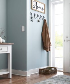 Franklin Brass CURL5PK-FB-R Curlique 5-3/5 in. Single Wall Hooks in Matte Black (5-Pack) 5 Pack 20 81bkaYToLYL 1