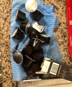 Nespresso Capsules OriginalLine, Ristretto Intenso, Dark Roast Coffee, Coffee Pods, Brews 1.35 Ounce (ORIGINALLINE ONLY), 10 Count (Pack of 5) 10 Count (Pack of 5) 33 81blGVx0wL