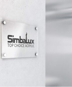 SimbaLux Acrylic Sheet Clear Cast Plexiglass 12” x 12” Square Panel 1/8” Thick (3mm) Transparent Plastic Plexi Glass Board with Protective Paper for Signs, DIY Display Projects, Craft, Easy to Cut 12"x12", 1/8" Thick 1-Pack 20 81boZn4XXlL