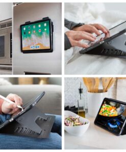 ZUGU CASE - 9.7 iPad 2018/2017 5th / 6th Gen & iPad Air 1 Prodigy X Case - Very Protective But Thin + Convenient Magnetic Stand + Sleep/Wake Cover - A1893, A1954, A1823, A1822, A1474, A1475, A1476 Black 45 81bp1WccHFL 1