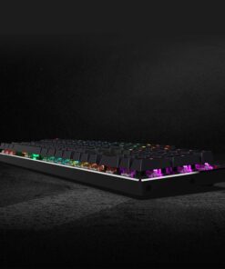 Redragon K556 RGB LED Backlit Wired Mechanical Gaming Keyboard, 104 Keys Hot-Swap Mechanical Keyboard w/Aluminum Base, Upgraded Socket and Noise Absorbing Foams, Soft Tactile Brown Switch K556 Wired 33 81bqdpgdLeL