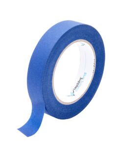 6 Pack 0.94 Inch Blue Painters Tape, Medium Adhesive That Sticks Well but Leaves No Residue Behind, 60 Yards Length, 6 Rolls, 360 Total Yards 9 81braa6CQsL