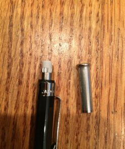 Pentel Graph Gear 500 Automatic Drafting Pencil with Lead and Mini Eraser, 0.5 mm (PG525LEBP),Black,1 Pack w/ Lead & Eraser 37 81bu3P3bv7L 1