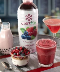 Smartfruit Blooming Berry + Antioxidants, 100% Real Fruit Purée, Non-GMO, No Additives, Vegan - 48 Fl. Oz 16 81buX4mc tL