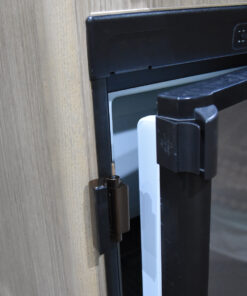 BAOWEIJD Door Lock Child Proof, Home Security Door Reinforcement Lock Withstand 800 lbs Door Latch Double Safety Security Protection for Your Home (Brown Door Security Lock) Brown 29 81bvEvwDMmL