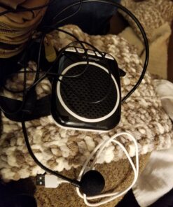 WinBridge WB001 Portable Voice Amplifier with Headset Microphone Personal Speaker Mic Rechargeable Ultralight for Teachers, Elderly, Tour Guides, Coaches, Presentations, Teacher 55 81bvRvkqeyL