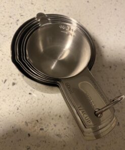 Stainless Steel Measuring Cups & Spoons Set - Heavy Duty, Stackable 13-Piece Set - Dry Foods, Liquids, Dishwasher-safe - Professional Metal Kitchen Utensils By Morgenhaan 13-Piece Baker's Bliss Kit 54 81bvermIj3L 1