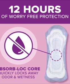 Poise Incontinence Pads & Postpartum Incontinence Pads, 4 Drop Moderate Absorbency, Regular Length, 66 Count, Packaging May Vary 11 81bw2Ff4nVL