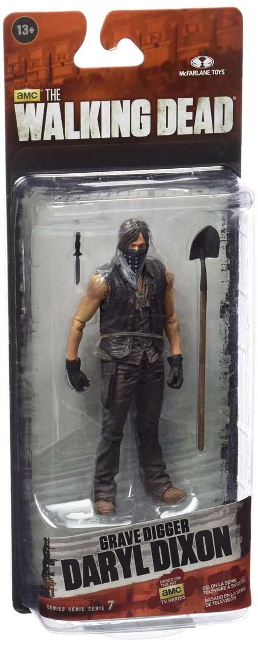 McFarlane Toys The Walking Dead TV Series 7 Exclusive Grave Digger Daryl Dixon Action Figure