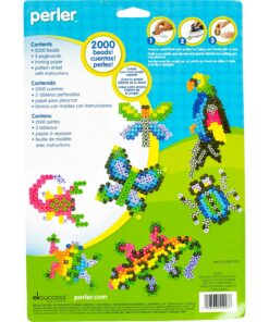 Alternative view of Perler Beads Rare Bugs and Birds Jungle Animal Craft Activity Kit, 2005 pcs 1 Original Version