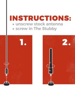 CravenSpeed Stubby Antenna Compatible with Ford F-150 2009-2023 | 3.2 Inches | Short Antenna Replacement | Made in The USA 30 81bxYMg8eUL