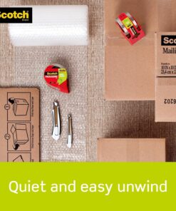 Scotch Brand Sure Start Shipping Packaging Tape with Dispenser, 2 Inches x 800 Inches (145), Clear 13 81bxciZBR1L