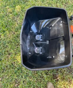 Scotts Elite Spreader for Grass Seed, Fertilizer, Salt and Ice Melt, Durable Push Spreader Holds up to 20,000 sq. ft Product Single Pack 74 81bz60XskqL