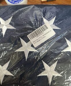 American Flags for Outside 3X5 -American Flag 3x5 with Embroidered Stars and Sewn Stripes US Flag 3x5 Heavy Duty Outdoor Made in USA for High Wind- All Weather Flags 3 by 5 Foot 39 81bzmEzEYIL