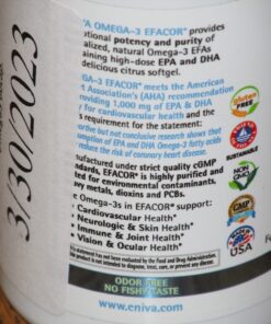 Eniva Omega-3 Fish Oil High EPA/DHA Premium Fish Oil Daily Supplement (60 caps) 25 81bzvO8Tu0L