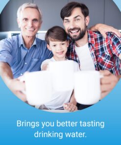 EcoAqua EFF-6027A Replacement Filter, Compatible with Samsung DA29-00020B, DA29-00020A, HAF-CIN/EXP, 46-9101 Refrigerator Water Filter 1 Count (Pack of 1) 16 81c07C5UigL