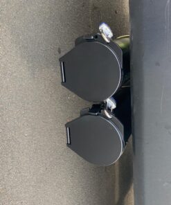 Buyers Products CC600 PVC Conduit Carrier Kit, 6 Inch Diameter, Mounting Hardware Included, Spring-Loaded Latch, Weather-Resistant Door Gasket 6" Diameter 59 81c1mA2mneL