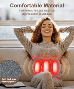 Cordless Heating Pad for Back Pain Relief, 8000mAh Portable Power Supply 60 Inchs Heating Pads for Cramps with Extended Belt 19 81c3HOovLYL