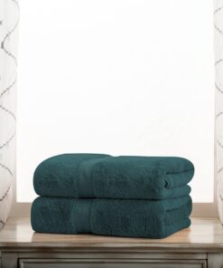 SUPERIOR 900 Madison TS Set, Bath Towel 2-Pack, Teal, 2 Count 18 81c3dPrYaEL
