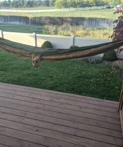 Legit Camping Hammock - Hammocks - 2 Person Hammock - Tree Hammock - Double Hammock - Portable Hammock - Outdoor Hammock - Hammock - Travel Hammock - Hammocks for Outside - Heavy Duty Hammock Army Green/Khaki 25 81c6IRO3kQL