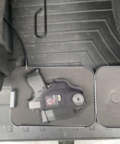 SnapSafe Portable Lock Box for Guns and Valuables – Includes Lock Box, 2 Keys and Patented Security Cable – An Ideal Car Gun Safe – XL, Black, 10 x 7 x 2 Inches X-large Grey- 75210 69 81c6zsJtLpL