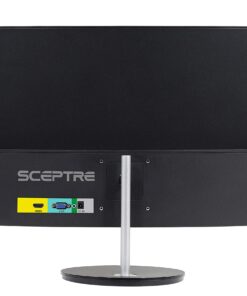 Sceptre C248W-1920R 24" Curved 75Hz Gaming LED Monitor Full HD 1080P HDMI DisplayPort VGA Speakers Ultra Thin Metal Black Single 23 81c712eNs4L
