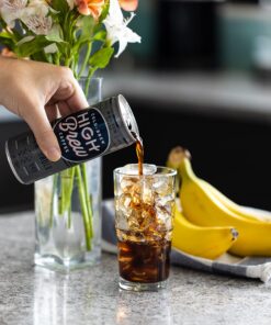 HIGH Brew Coffee Cold Brew Coffee + Protein, Black And Bold, 8 Oz Can, 12/pack Black & Bold 8 Fl Oz (Pack of 12) 28 81c7RmT5hnL