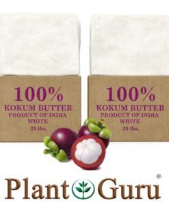 Raw Kokum Butter 8 oz. 100% Pure Natural Cold Pressed (HDPE Food Grade Jar) - Great for Skin, Body and Hair Moisturizer, DIY Creams, Balms, Lotions and Soap Making. 16 81c8FZCcsjL