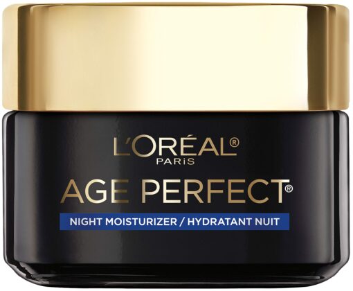 L'Oreal Paris Age Perfect Cell Renewal Night Cream, 1.7 oz - Radiant & Vibrant Skin, Salicylic Acid 1.7 Ounce (Pack of 1)