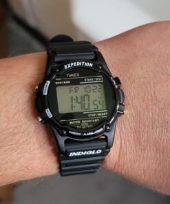 Timex Men's T5K463 Expedition Atlantis Black Resin Strap Watch 25 81c9MnRR4JL