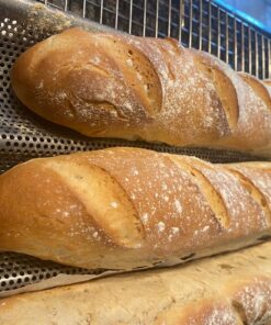 Chicago Metallic Commercial II Non-Stick Perforated Baguette Pan. Creates a crisp, golden-brown crust, 16 L x 9 W x 1.5 H 33 81cBM6K7rkL