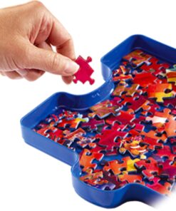 Ravensburger Sort and Go Jigsaw Puzzle Accessory - Sturdy and Easy to Use Plastic Puzzle Shaped Sorting Trays to Organize Puzzles Up to 1000 Pieces, Blue 40 81cC5gyfMwL